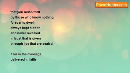 Charles M. Moore - Secret.