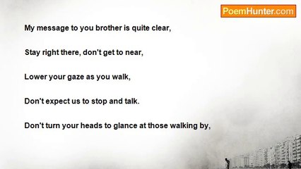 Rukhsar Ahmed - Lower your Gaze Brother