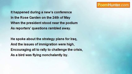 Joseph T. Renaldi - The President and The Bird