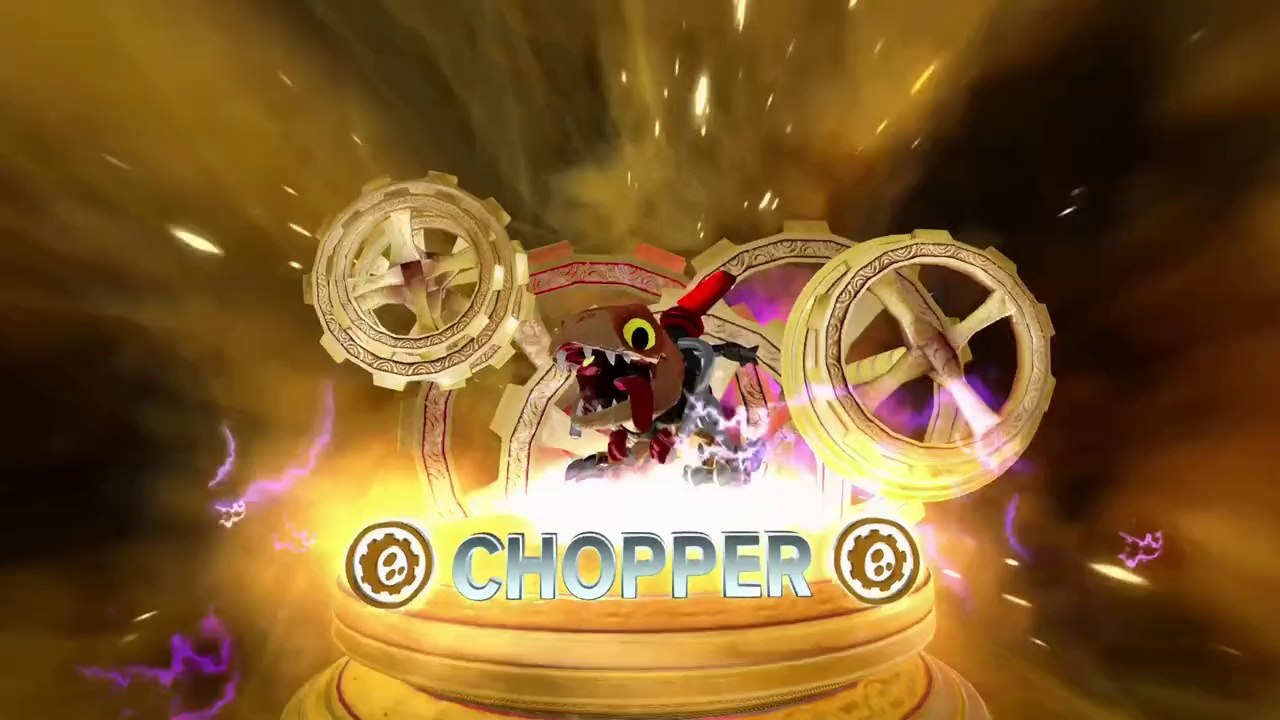 Skylanders Trap Team - Chute libre, baston et Chopper (E3 2014)