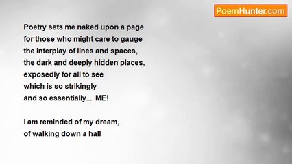 Dennis Lambert - Poetry Sets Me Naked