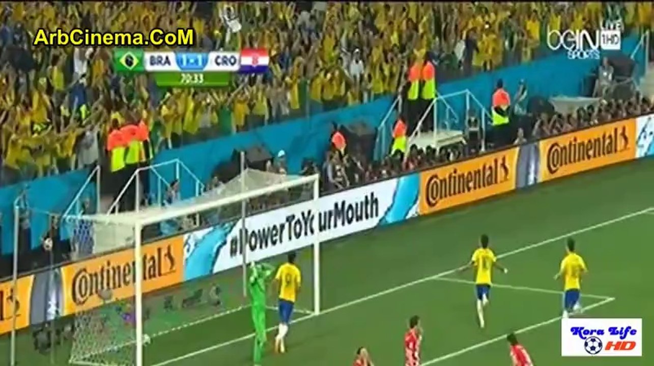 اهداف مباراة البرازيل وكرواتيا 3 - 1 مشاهدة كاملة