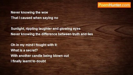 Ruth Gordon - At Age Three