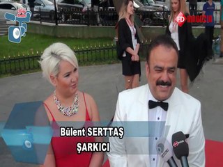 ÜNLÜ ŞARKICI BÜLENT SERTTAŞ QUALİTY OF MAGAZİNE ÖDÜL TÖRENİNE KATILDI...