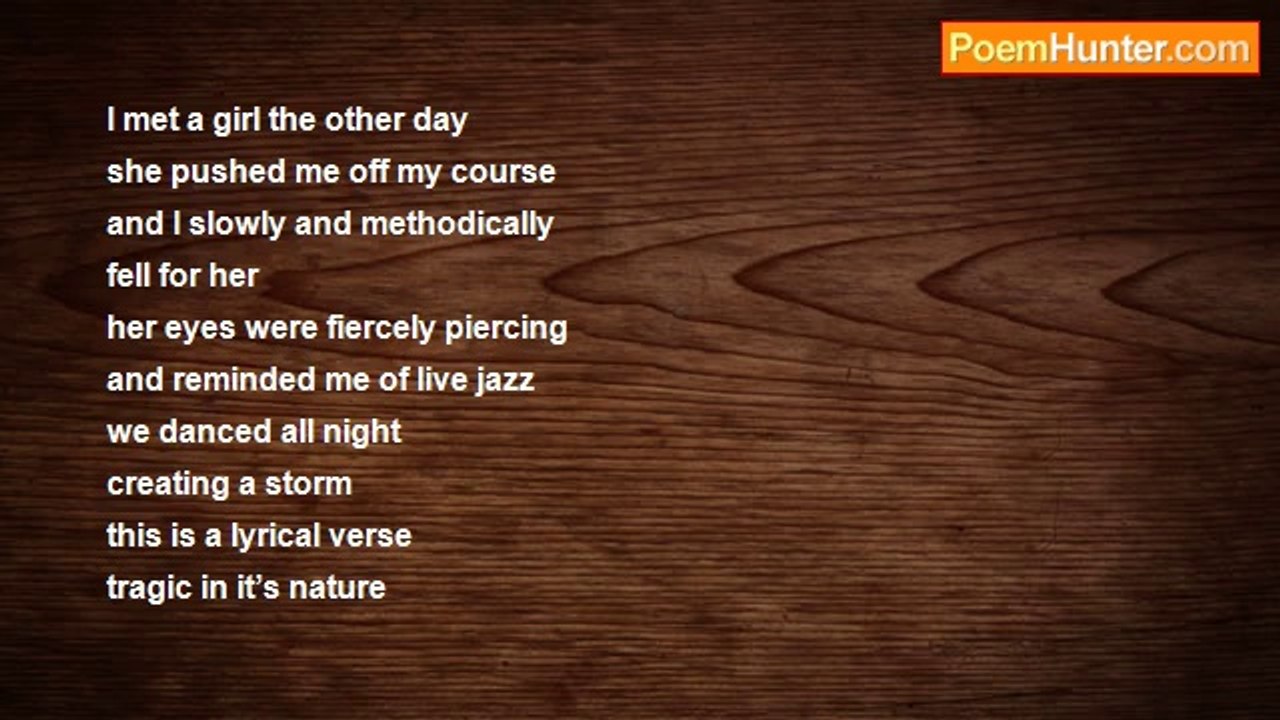 Brandon Farmer - Lyrical Verse