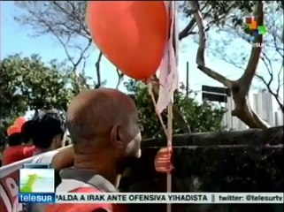 Brasil: policía reprime protestas durante inauguración del Mundial