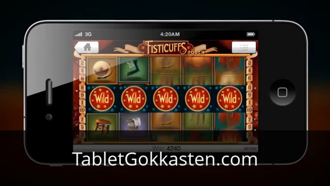Fisticuffs gokkast op mobiel - Tablet Gokkasten en NetEnt Touch