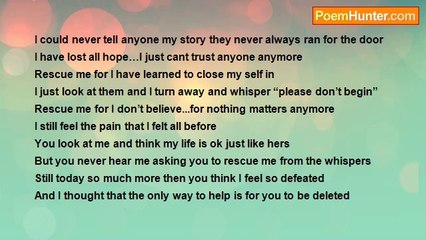 Michelle Guza - rescue me