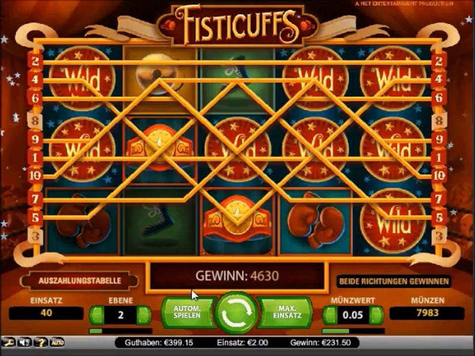 Fisticuffs Slot - 392 Euro in 1 min - Big Win Attack