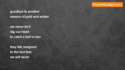 john tiong chunghoo - Autumn despair