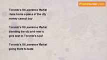 john tiong chunghoo - Travel Haiku -  Toronto's St Lawrence Market (Canada)