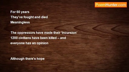 Debbie Loraine Kean - Nightmare in Gaza