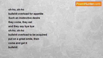 Beo Nguyen - bullshit overload for appetite