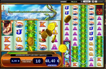 Giant's Gold Slot - Freespin Feature - Big Win (126x Bet)