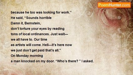 Charles Chaim Wax - Devoted To His Art