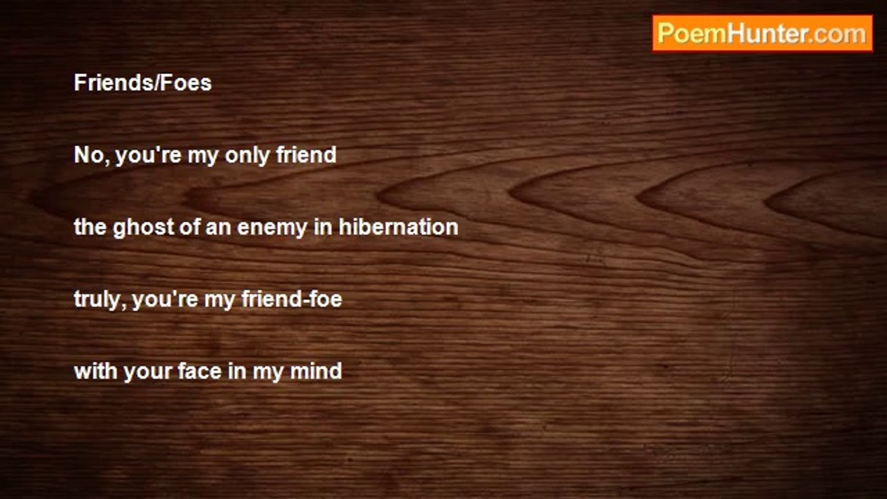Bhartendu Second - Friends/Foes