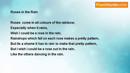 Claire Page - Roses in the Rain