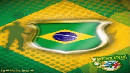 Vídeo animación con el himno del Mundial Brasil 2014, por ❤ Marina Sweet ❤