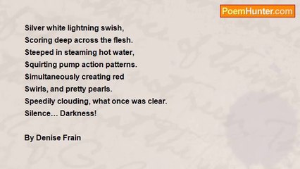 Denise Frain - The Crimson 'S' Artist