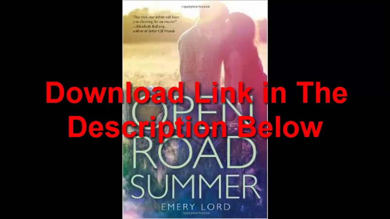 [FREE eBook] Open Road Summer by Emery Lord