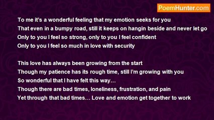 Mark Anthony Mendoza - Emotions (Just You and Me)