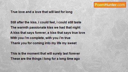 Mark Anthony Mendoza - The Kiss