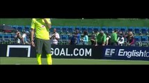 Neymar skills during Brazil training