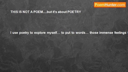 Vidushi Khera - A Realization Of The Meaning Of Poetry In My Life