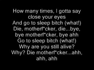 Eminem - Go to Sleep (Lyrics / Paroles)
