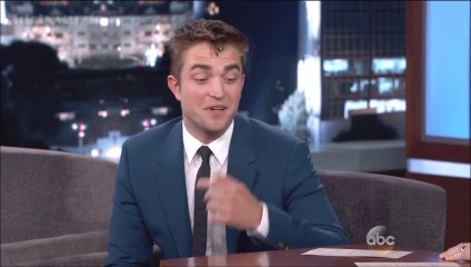 Robert Pattinson - Interview - Jimmy Kimmel 6-12-14