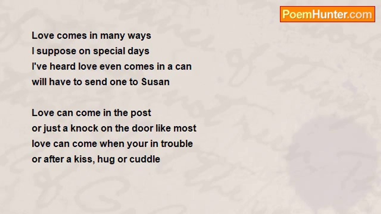 David Darbyshire - Love Comes
