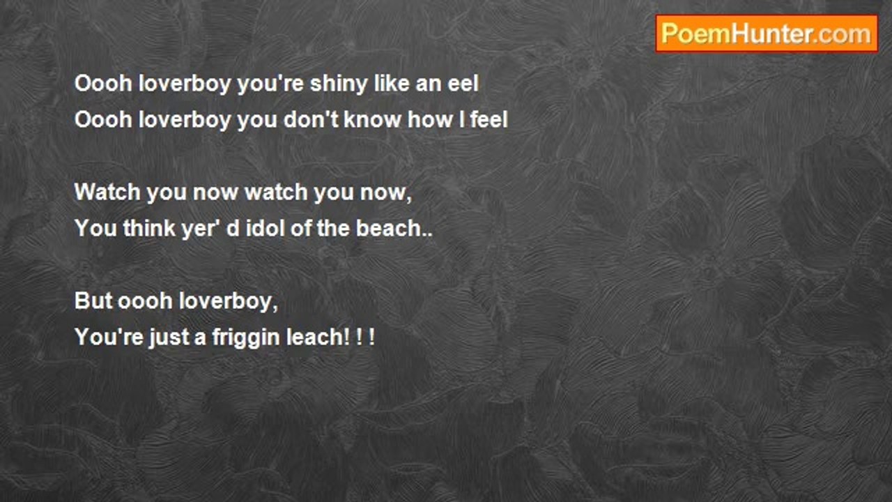 David Darbyshire - Oooh, loverboy
