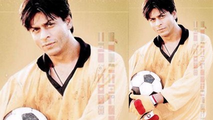 Shahrukh Khan Poses With A Football – 2014 FIFA World Cup