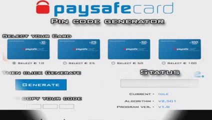 [HD][2014]PaySafeCard Code Generator NO SURVEYS NO PASSWORDS! 100% WORKING!