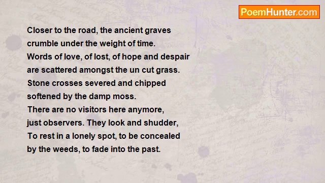 Not Long Left - In A GraveYard Of Those Who Died Long Ago