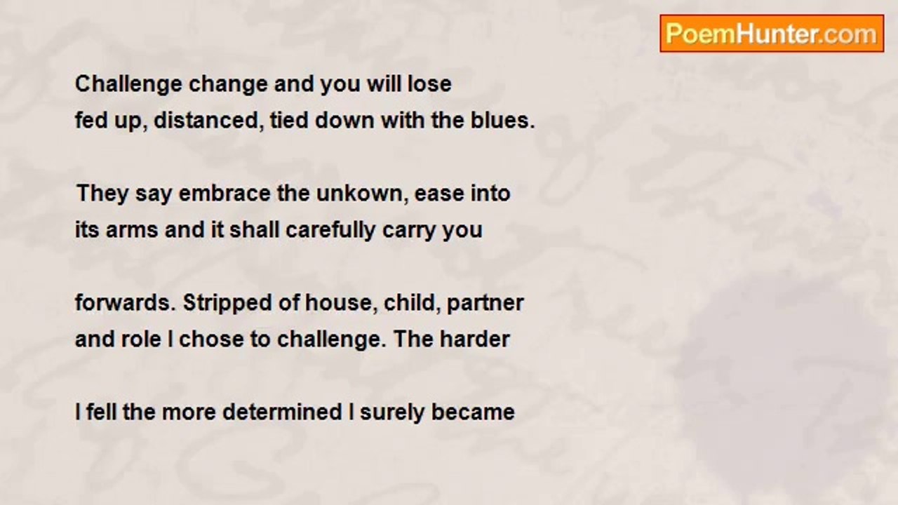 Not Long Left - Challenging Change