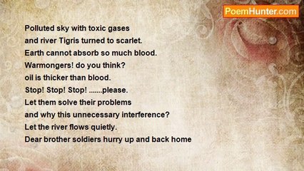 nimal dunuhinga - Bleeding IRAQ