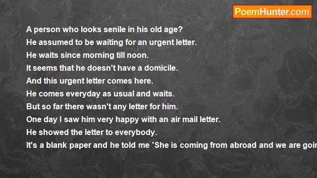 nimal dunuhinga - Poste Restante