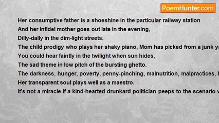 nimal dunuhinga - Piccaninny and her ramshackle pianoforte