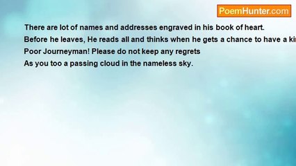 nimal dunuhinga - A Man sees many horizons at the journey's end