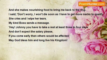 nimal dunuhinga - I am fighting with the Viral Flu