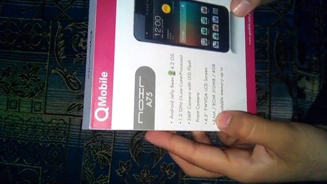 QMobile Noir A75 Video Review