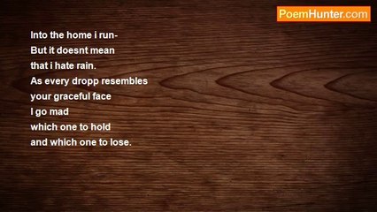 Putholi Arumugham - On a drizzling day