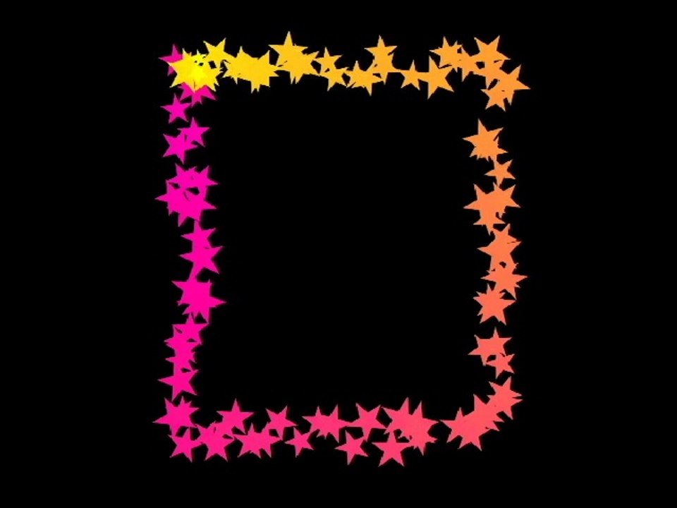 рамка звезды 2