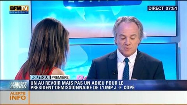 Politique Première: L'avenir politique de Jean-François Copé : un simple au revoir mais pas un adieu - 13/06