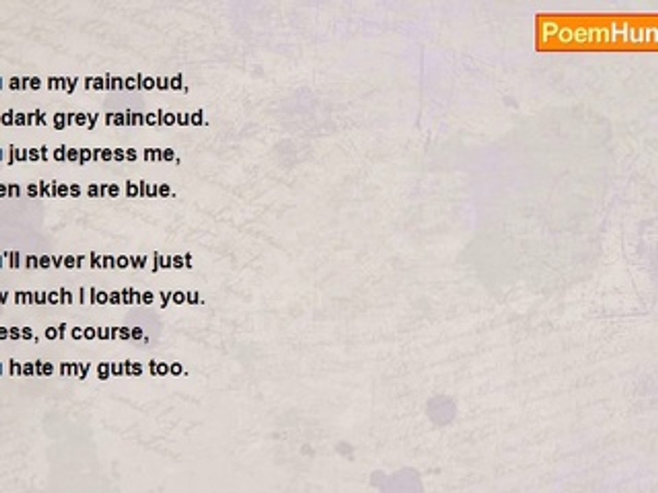 Jon Lloyd - Raincloud.