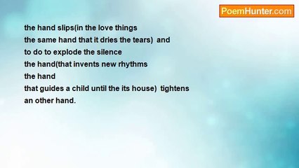 João Tomaz Parreira - the hand to the way of e.e.cummings