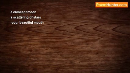 Richard Terrify - A crescent moon (haiku)