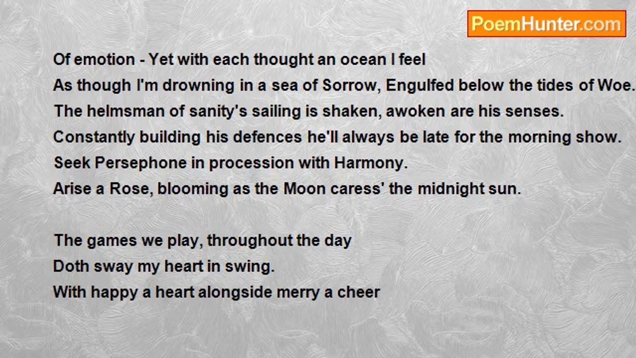 David Lacey - A Walk Within Valentine Gardens.