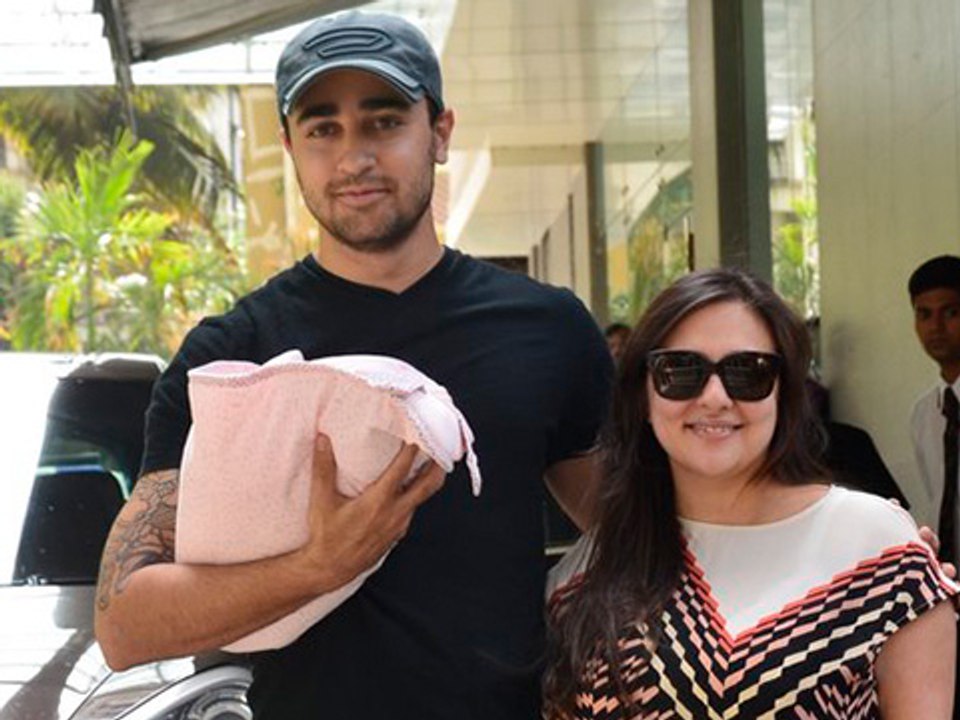 Imran Khan Snapped With His Baby Girl